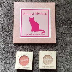 2 Colourpop Super Shock Shadows and Indie Brand 9-Pan Eyeshadow Palette Bundle!